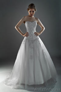 Классическое свадебное платье с отделкой ручной работы - Изображение #1, Объявление #394580