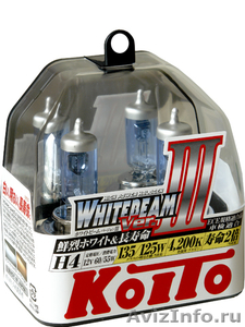 Лампы KOITO серий VWHITE и WHITEBEAM III для автомобилей - Изображение #1, Объявление #398721