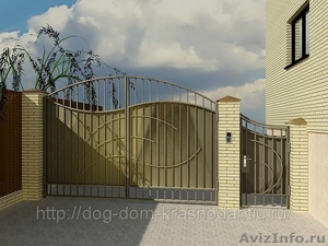 Ворота откатные, ворота распашные, калитки, заборы - Изображение #3, Объявление #408491