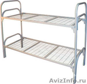 Кровати металлические для строителей, рабочих, отдыхающих, турбаз, санаториев - Изображение #10, Объявление #543220