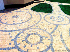 Укладка тротуарной плитки виброплитой Краснодар - Изображение #1, Объявление #565874