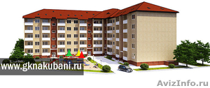 Продается однокомнатная квартира 42 кв.м. от частного застройщика в Краснодаре - Изображение #1, Объявление #567407