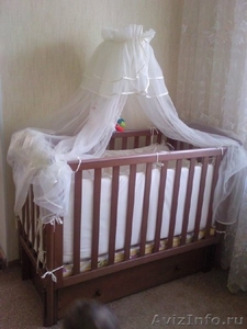 детская кроватка с маятниковым качанием - Изображение #5, Объявление #642675