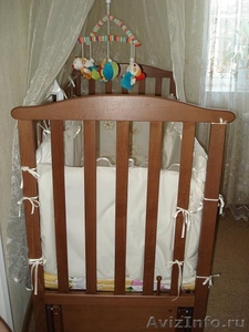 детская кроватка с маятниковым качанием - Изображение #3, Объявление #642675