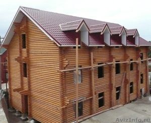 Строительство деревянных домов, коттеджей, гостиниц - Изображение #1, Объявление #631014