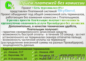 Бескомиссионные платежные терминалы
