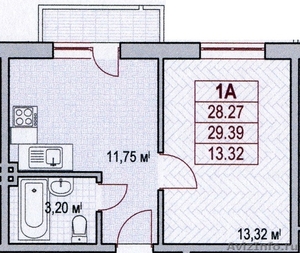 Уютная квартира 29.39м2 ключи Май 2013г - Изображение #1, Объявление #768414