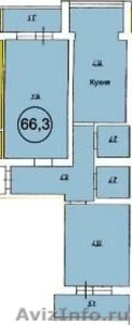 Продам 2-к квартиру 66.3м2 со свидетельством - Изображение #2, Объявление #768423