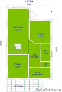 Продаю новый дом в карасунском округе Краснодара (ст.Старокорсунская) - Изображение #4, Объявление #810813