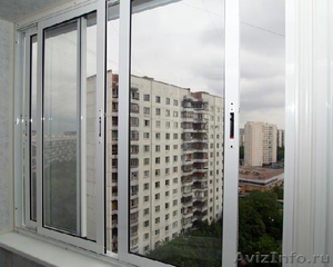Остекление. Алюминиевые раздвижки на балкон, лоджию. - Изображение #4, Объявление #851743