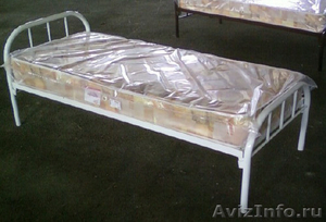  Кровати металлические односпальные + корпусная мебель. - Изображение #2, Объявление #502303