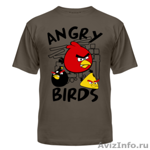 Футболки, майки  Angry Birds и др. - Изображение #2, Объявление #932247