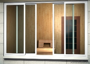 Раздвижные пластиковые окна, балконы, лоджии - Изображение #1, Объявление #956946