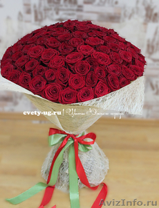 Букеты, 101роза, сердце из роз, цветы, доставка - Изображение #1, Объявление #963410