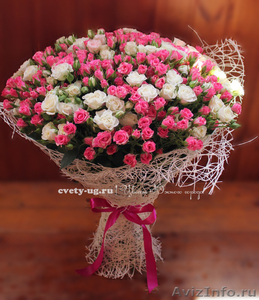 Букеты, 101роза, сердце из роз, цветы, доставка - Изображение #2, Объявление #963410