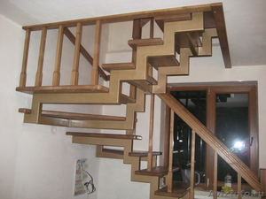 Лестницы деревянные винтовые, на косоуре - Изображение #5, Объявление #1032695