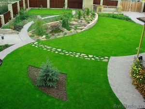 Посевной газон в краснодаре. Уход за садом и газоном - Изображение #5, Объявление #1057370
