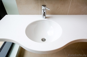 Столешница для ванной из искусственного акрилового камня - Изображение #1, Объявление #1088732