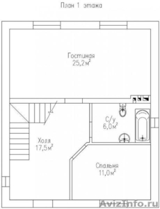 Новый, кирпичный, двухэтажный дом с заведенным сетевым газом - Изображение #1, Объявление #1095163