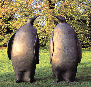 Скульптурная композиция из металла"Два пингвина" - Изображение #1, Объявление #1172926