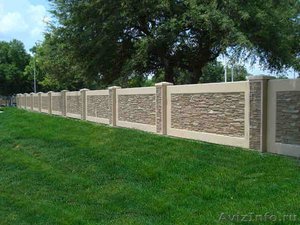 Забор из бетона. Дешево - Изображение #1, Объявление #1232171