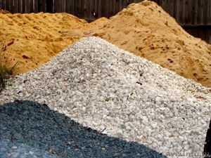 Песок щебень гпс гравий в Краснодаре с бесплатной доставка - Изображение #1, Объявление #1272371