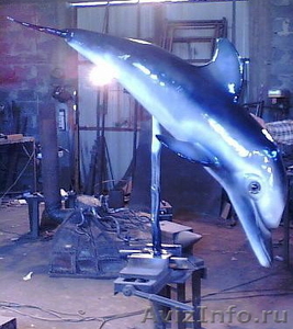 скульптура из металла"Белая Акула" - Изображение #2, Объявление #1315021