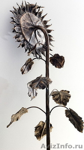 скульптурная композиция из металла"Созревший подсолнух" - Изображение #2, Объявление #1315022