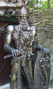скульптура из металла"Стражник Волшебного города" - Изображение #2, Объявление #1309886
