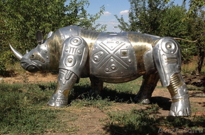 Скульптура креативная"Носорог" - Изображение #1, Объявление #1320533