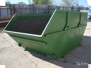 Вывезти мусор, грунт контейнером 8м3, 16м3, 27м3 - Изображение #1, Объявление #1343375