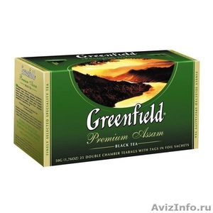 Чай черный, чай зеленый Гринфилд - Изображение #1, Объявление #1374554