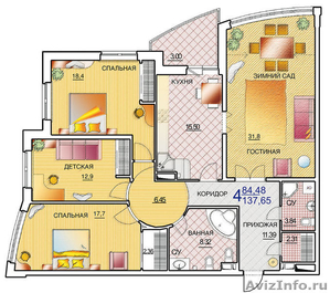 Продаю 4-х комнатную квартиру Premium-класса в Краснодаре. - Изображение #1, Объявление #1445668