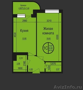 Квартира Мечта в 16 этажном доме - Изображение #3, Объявление #1455818