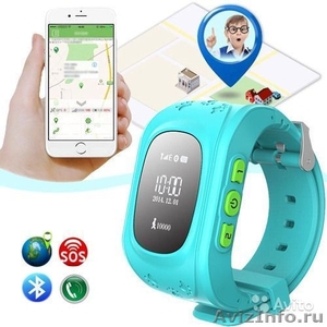 Детские часы с GPS-трекером Smart Baby Watch Q50 - Изображение #1, Объявление #1544392
