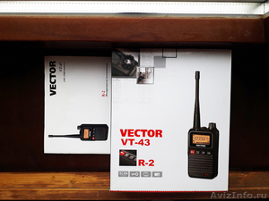 Рация Vector VT-43 R-2 LPD/PMR, 2 шт - Изображение #2, Объявление #1640743