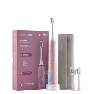 Звуковая зубная щетка Revyline RL 015 Pink с тремя режимами - Изображение #1, Объявление #1734261