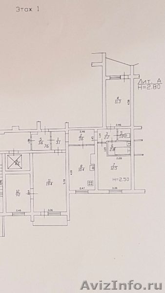  4-к квартира, 79 м², 1/9 эт. - Изображение #2, Объявление #1544443